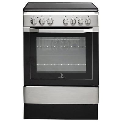 Indesit I6VV2AXUK Electric Cooker, Silver Indesit I6VV2AXUK Electric Cooker, Silver